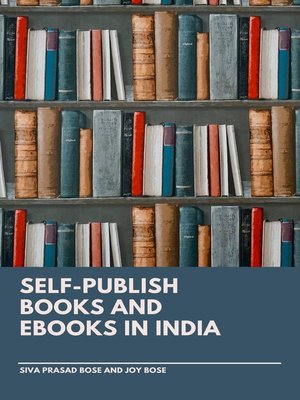cover image of Self-Publish Books and E-Books in India